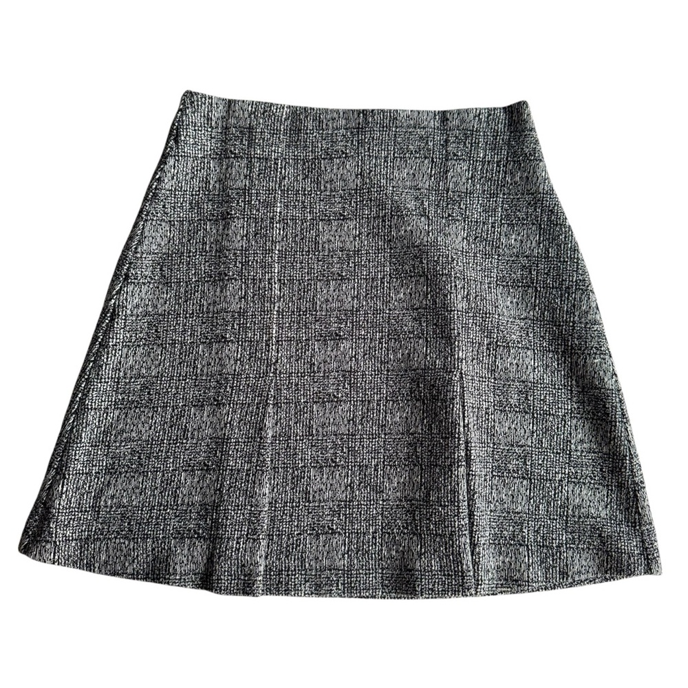 LOFT Pull-on Textured Flippy Circle Skirt